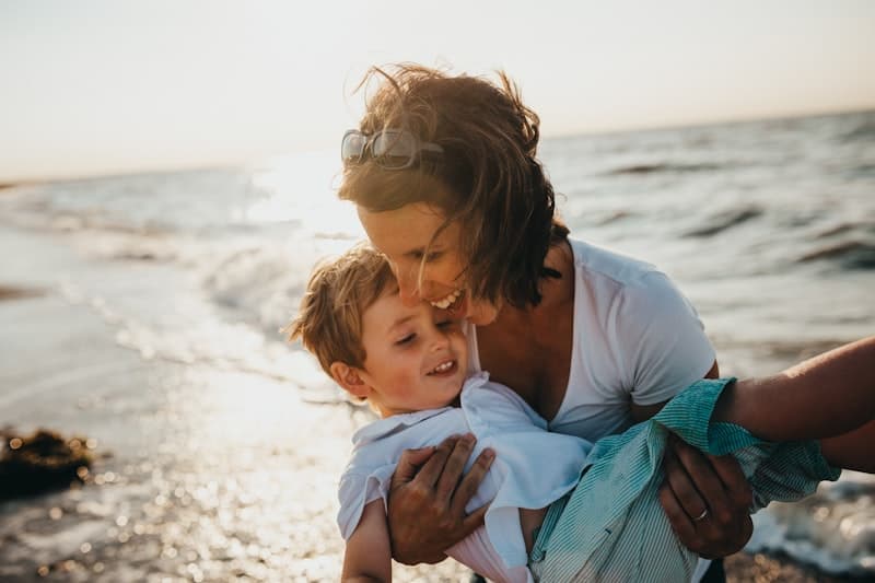 Happy family protected by Finesse Plans